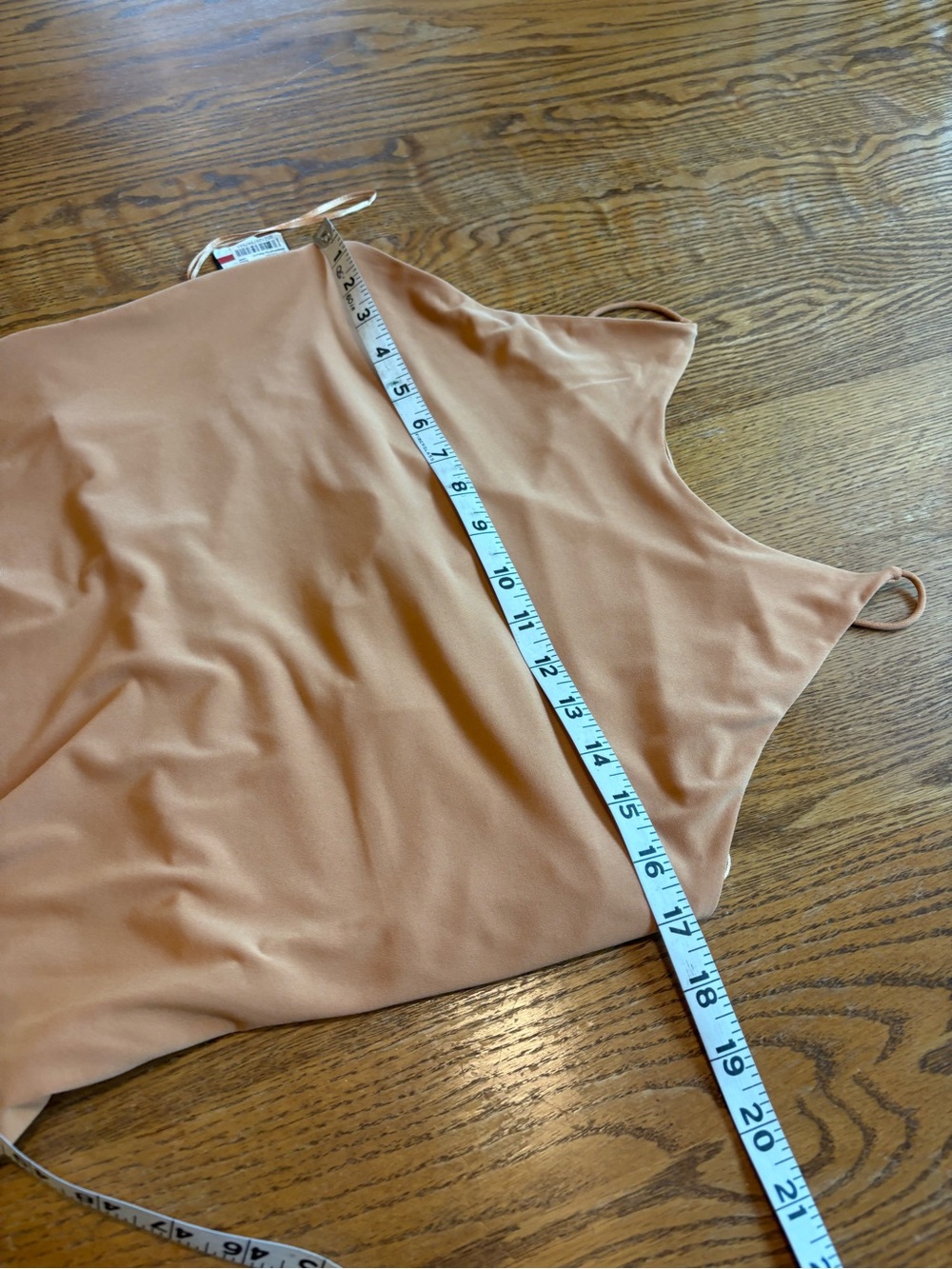 Francisco Costa x Calvin Klein NWT Terra Cotta Clay Slip Maxi Dress 10 90s Style - Picture 9 of 9